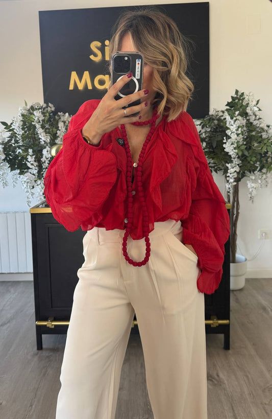 Collar Ibiza Rojo