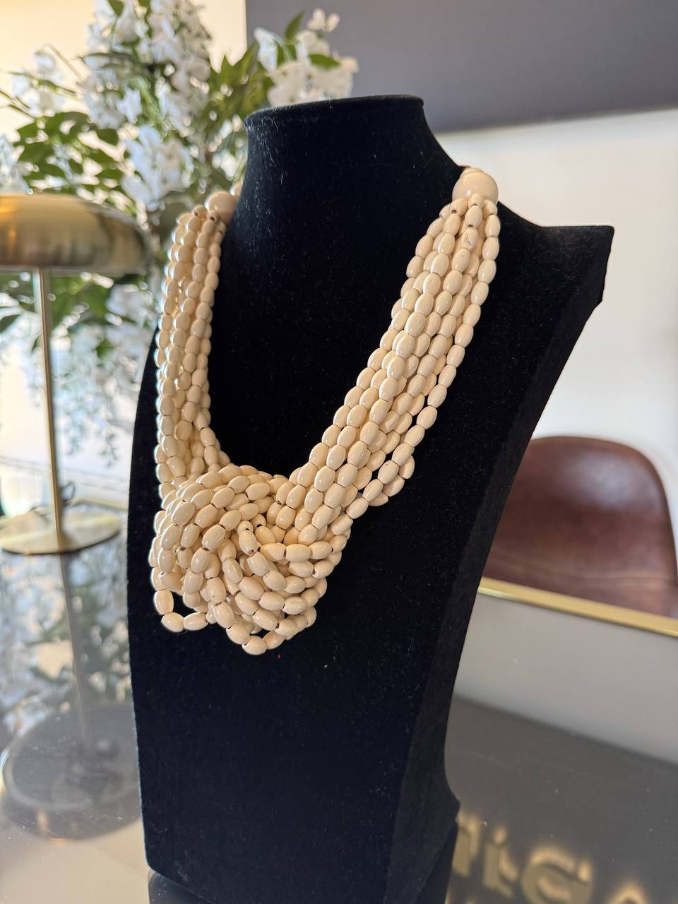 Collar Nudo - Marfil